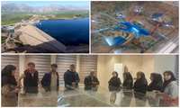 مستعدان آذربایجان غربی از پروژه انتقال آب سد کانی سیب به دریاچه ارومیه بازدید کردند